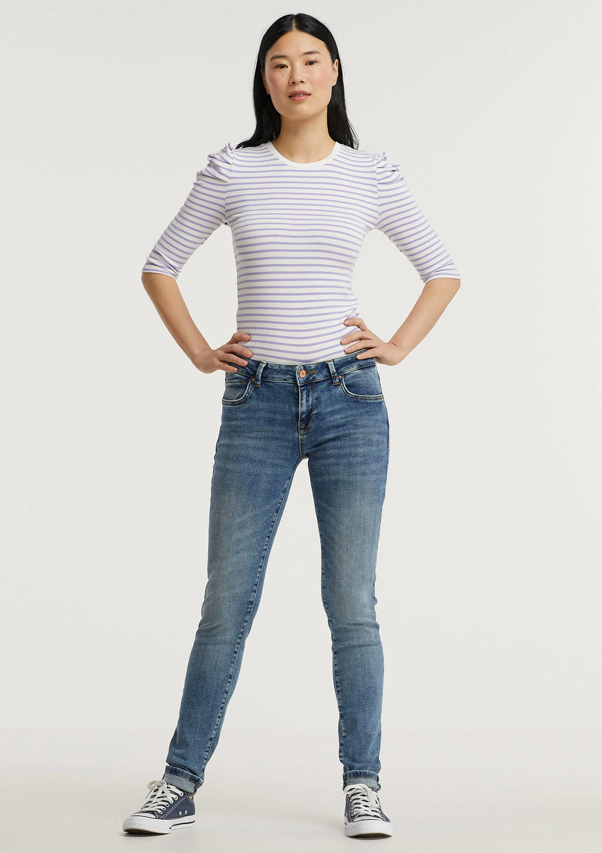 Nicole Yule Mid Rise Skinny Jean