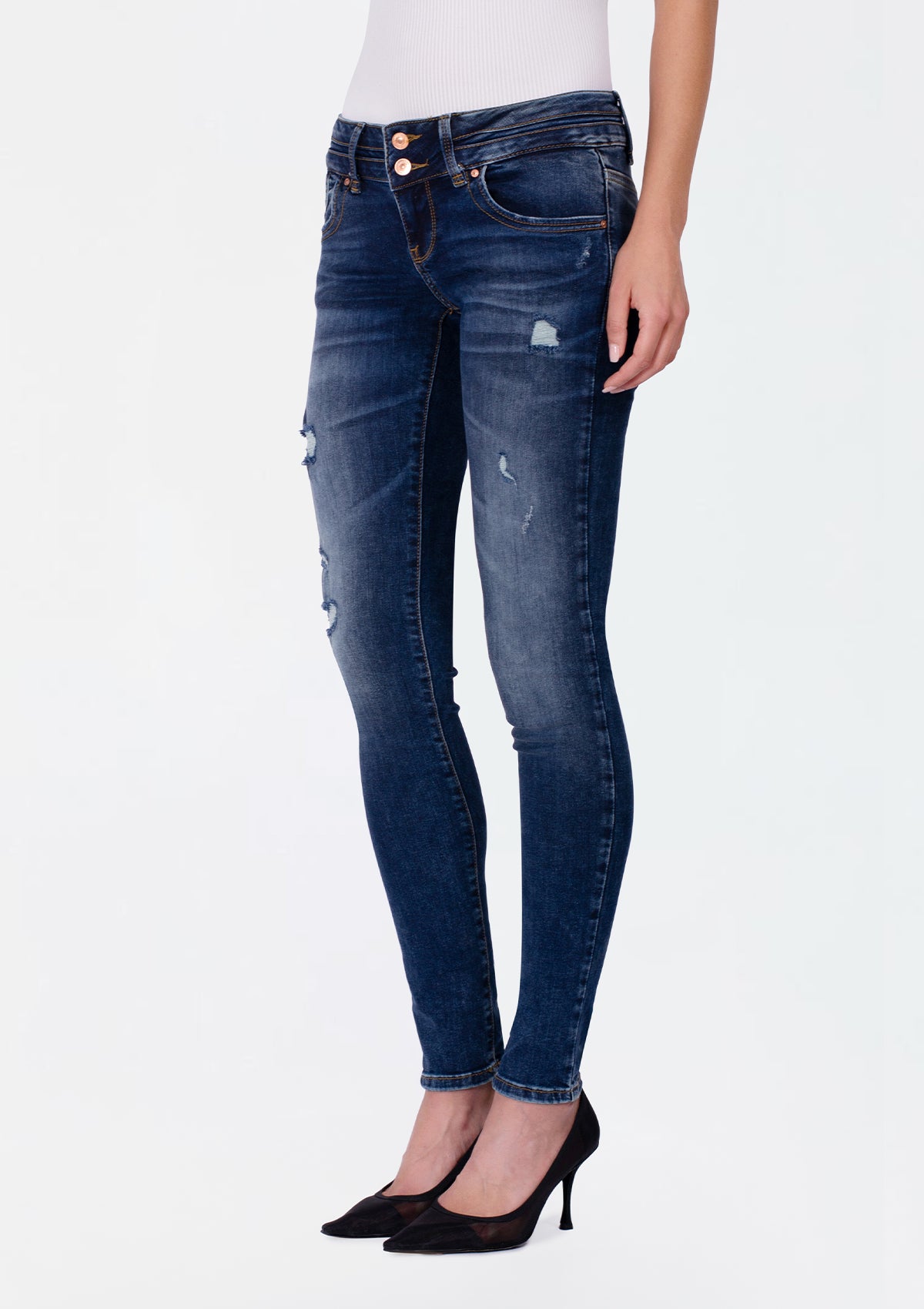 Julita X Tessa Low Rise Skinny