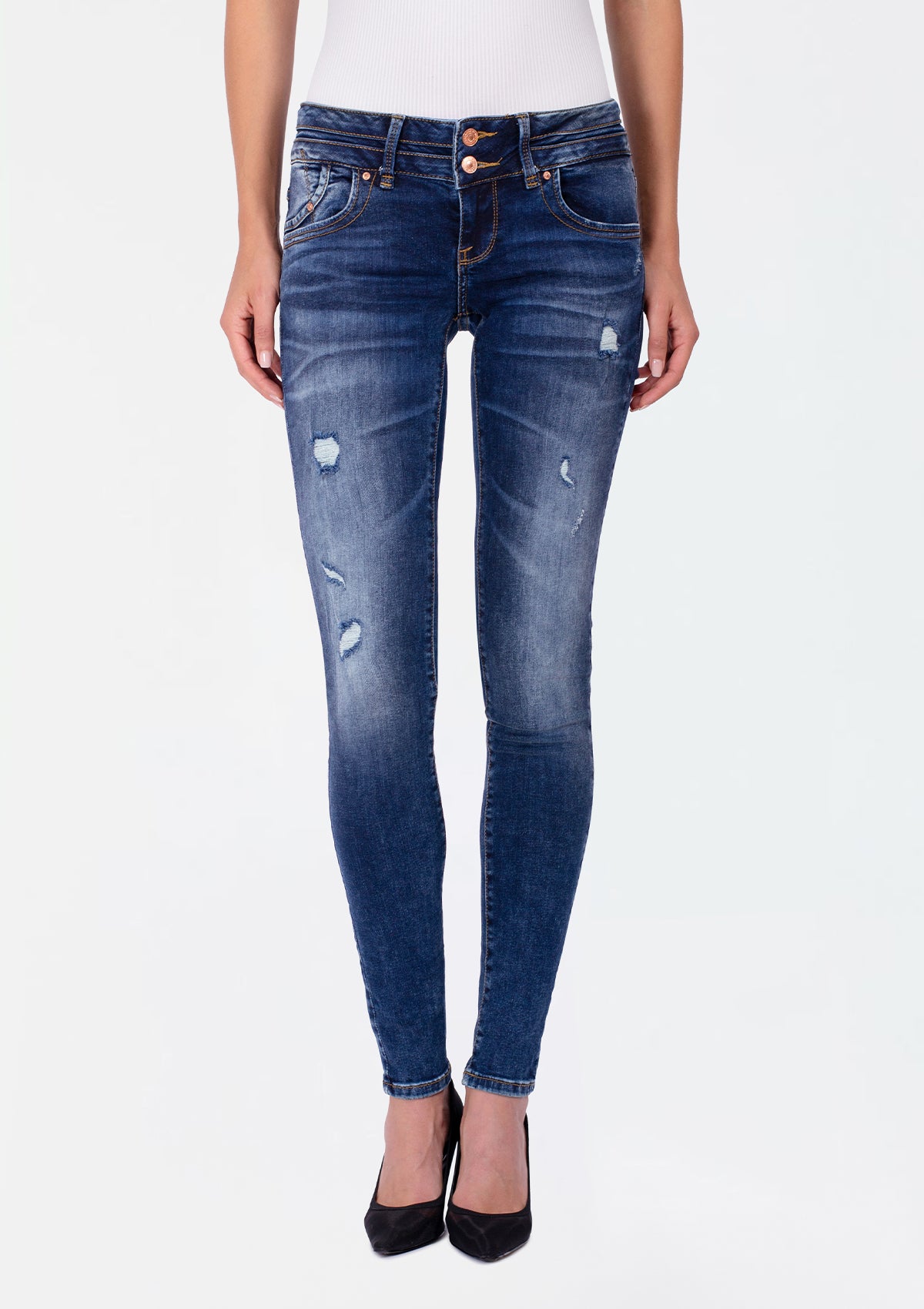 Julita X Tessa Low Rise Skinny