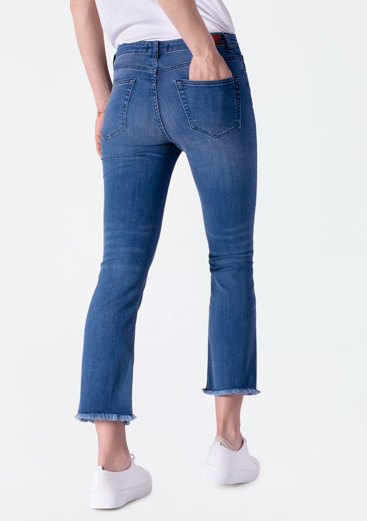 Lynda Sania High Rise Crop Jean